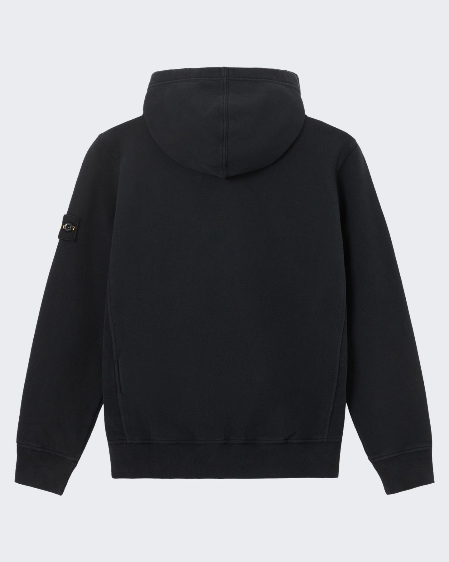 Stone Island Kids Hoodie met capuchon in zwart - Eleganza.nl