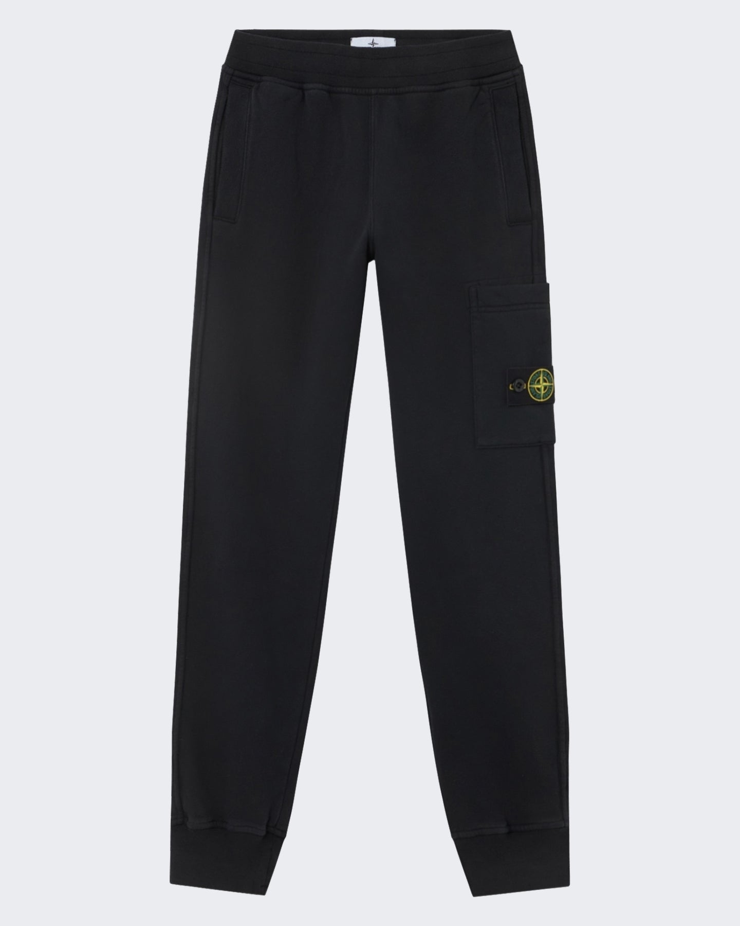 Stone Island Kids Joggingbroek in zwart - Eleganza.nl