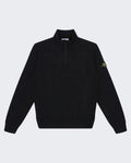 Kids' Polo met lange mouwen in Black — huidige kleur