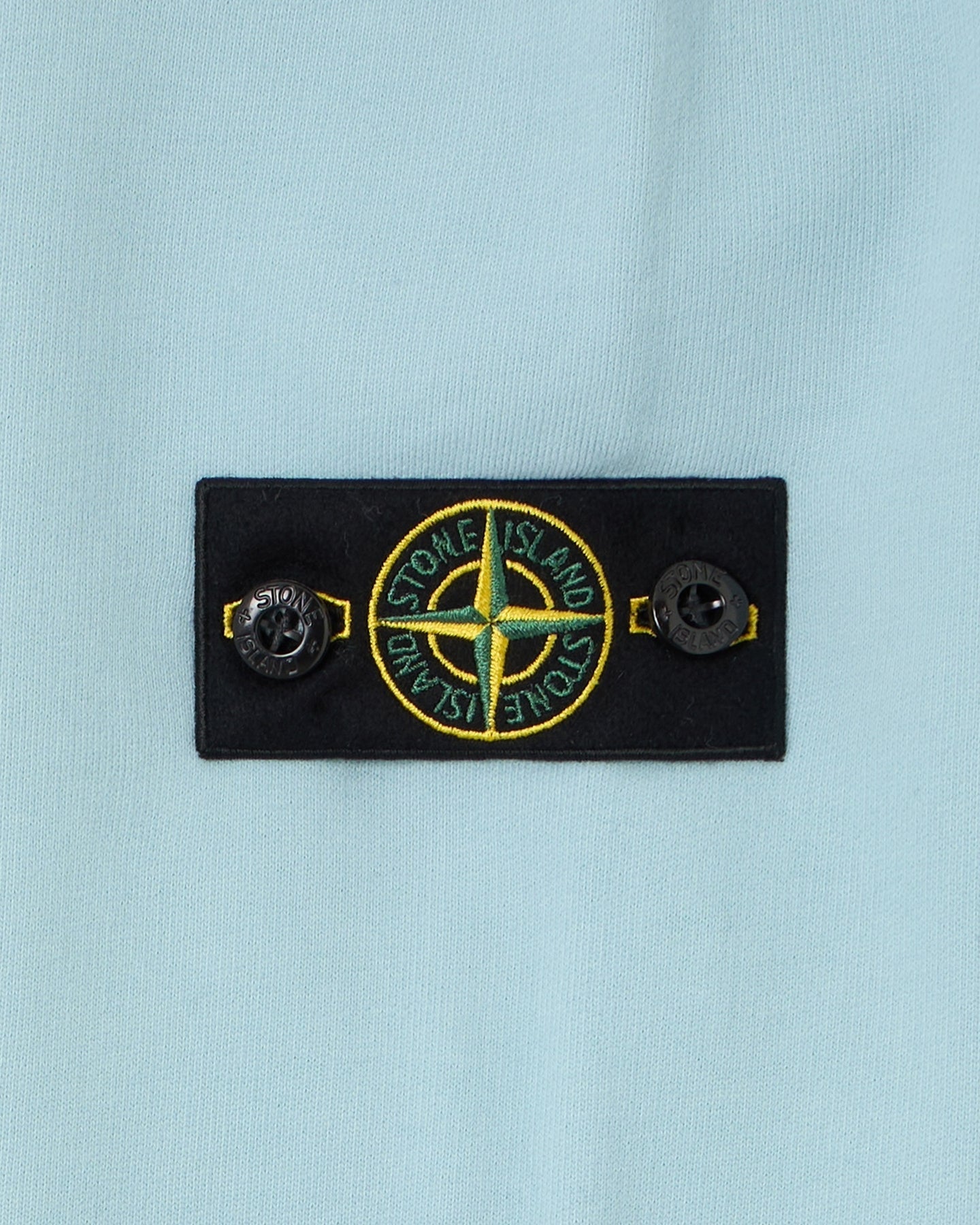 Stone Island Kids Sweatshirt met ronde hals poederblauw Blauw - Eleganza.nl