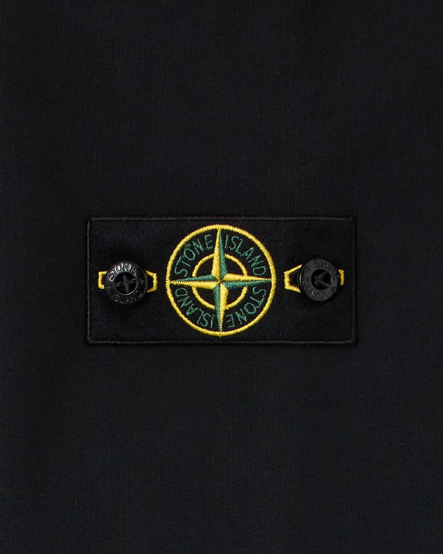 Stone Island Kids Sweatshirt met ronde hals zwart - Eleganza.nl