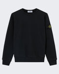 Stone Island Kids Sweatshirt Crew Neck Black — huidige kleur