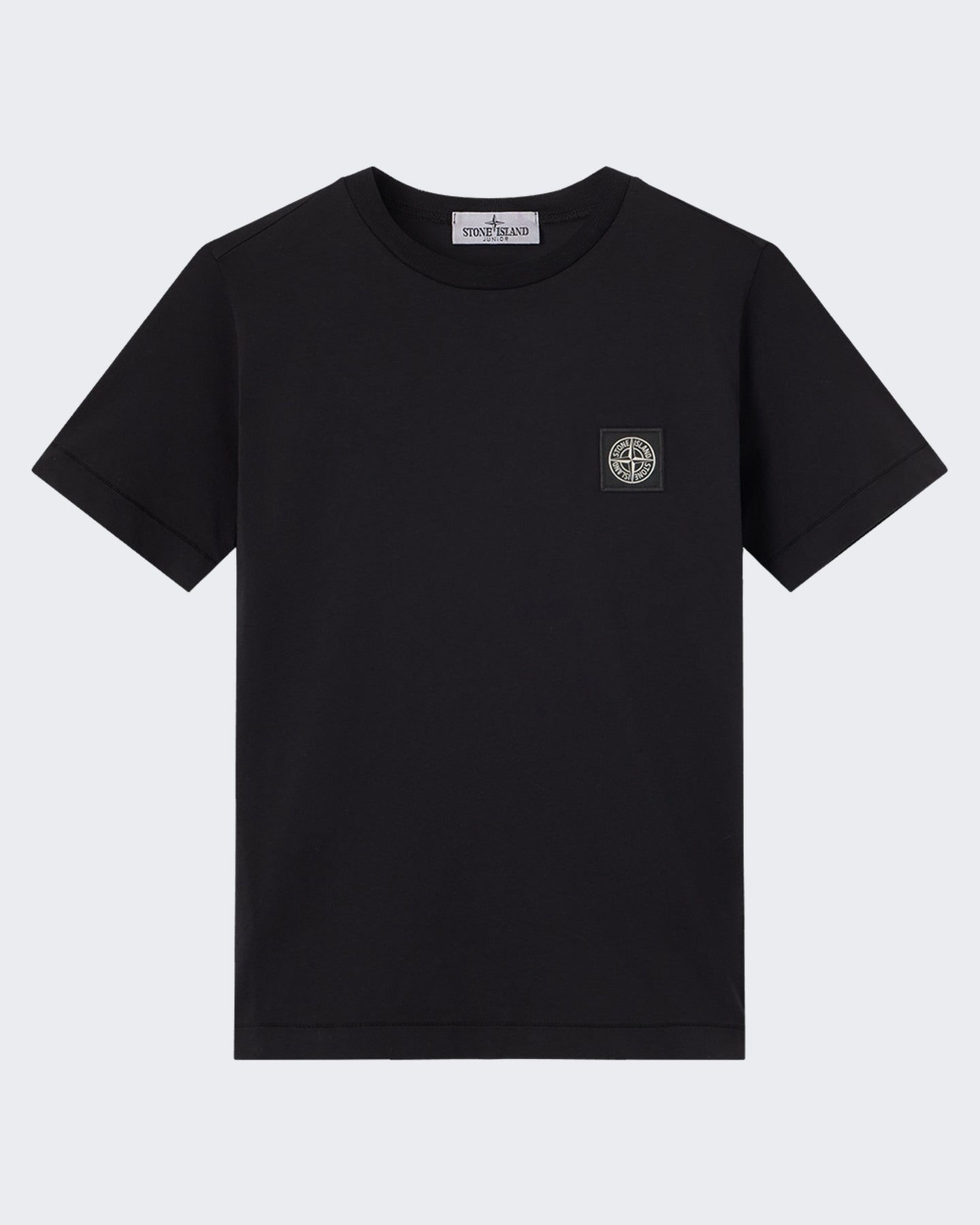 Stone Island Kids T-shirt met korte mouwen Zwart - Eleganza.nl
