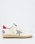 Men's Ball Star Sneaker White/Grey — huidige kleur