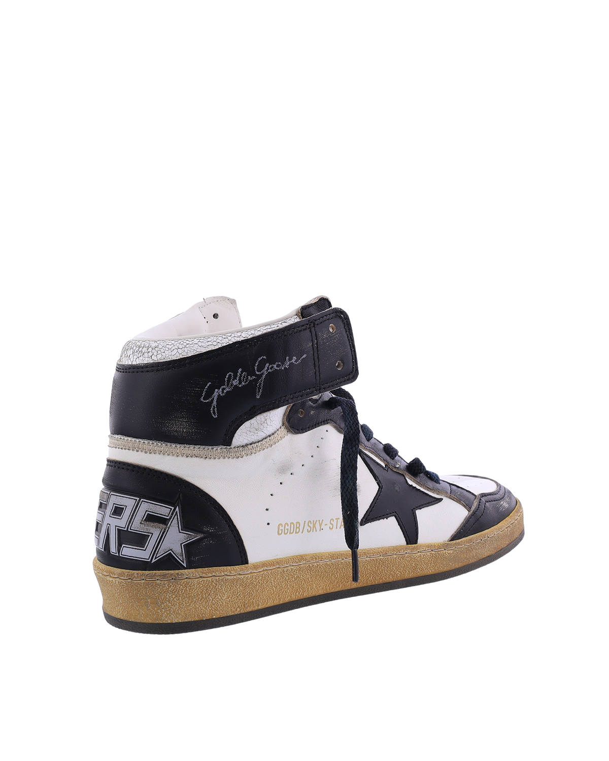Heren Sky Star Sneaker WIt/Zwart