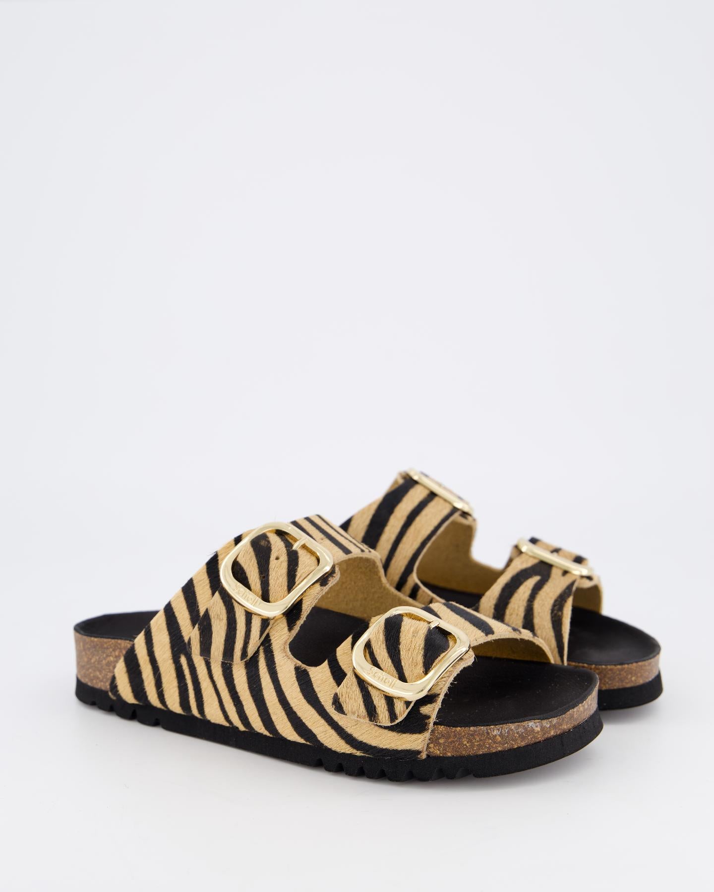 Dames Noelle Slipper Zebra
