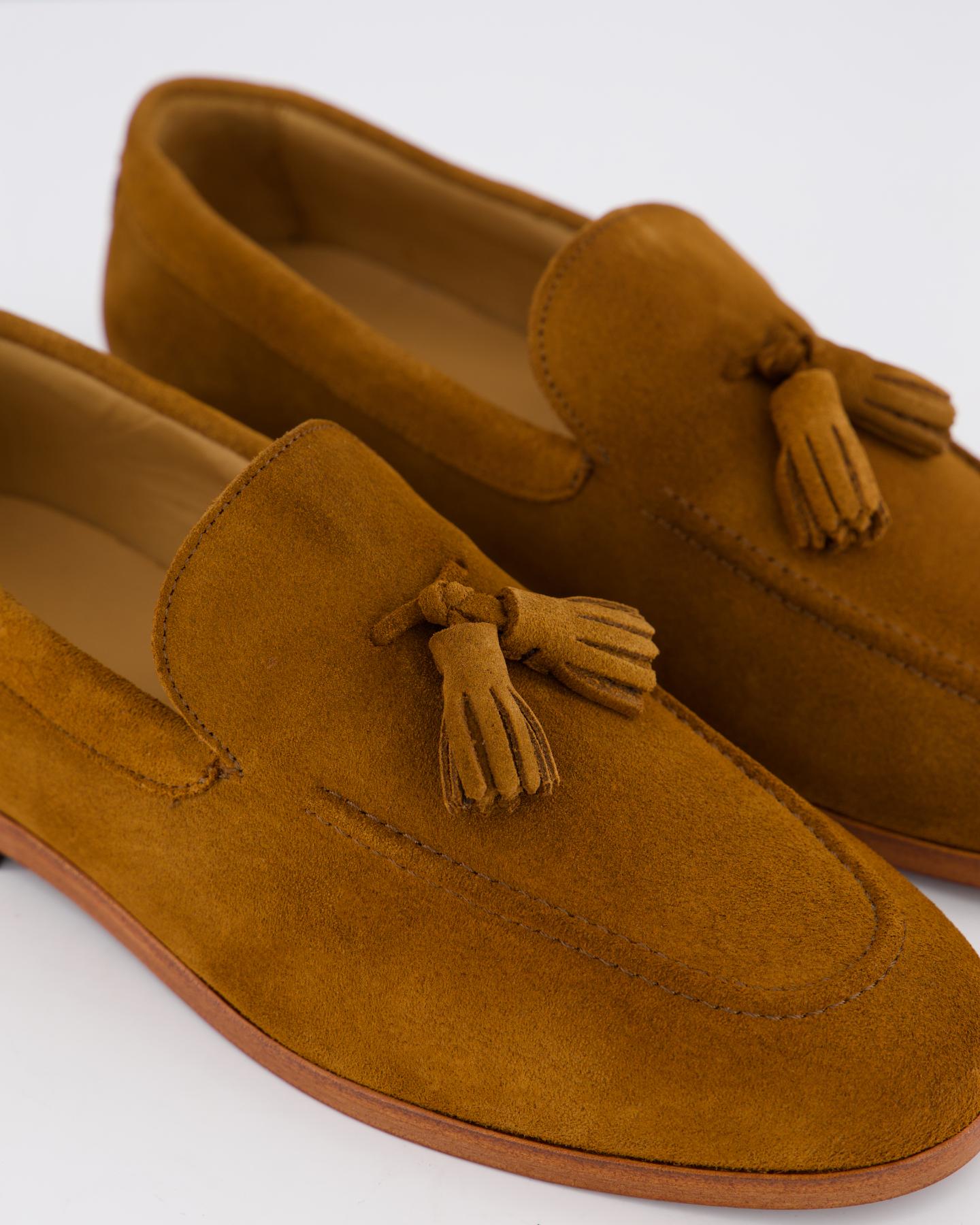 Heren Harrison Loafer with Pom Pom
