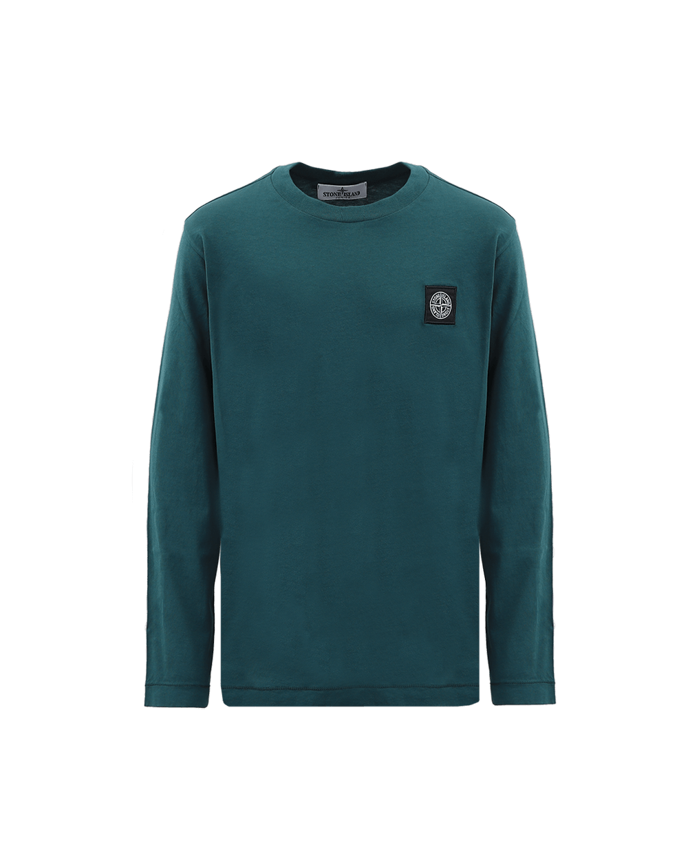 Kids Logo-Patch Longsleeve Groen