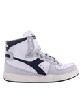 Diadora Women's Mi Basket Used White/Grey sneakers