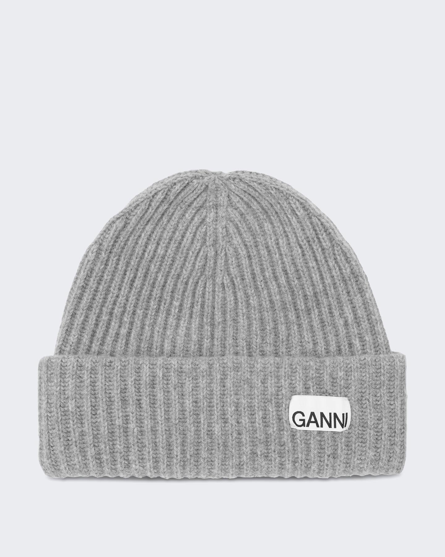 Dames Ganni Beanie Grijs