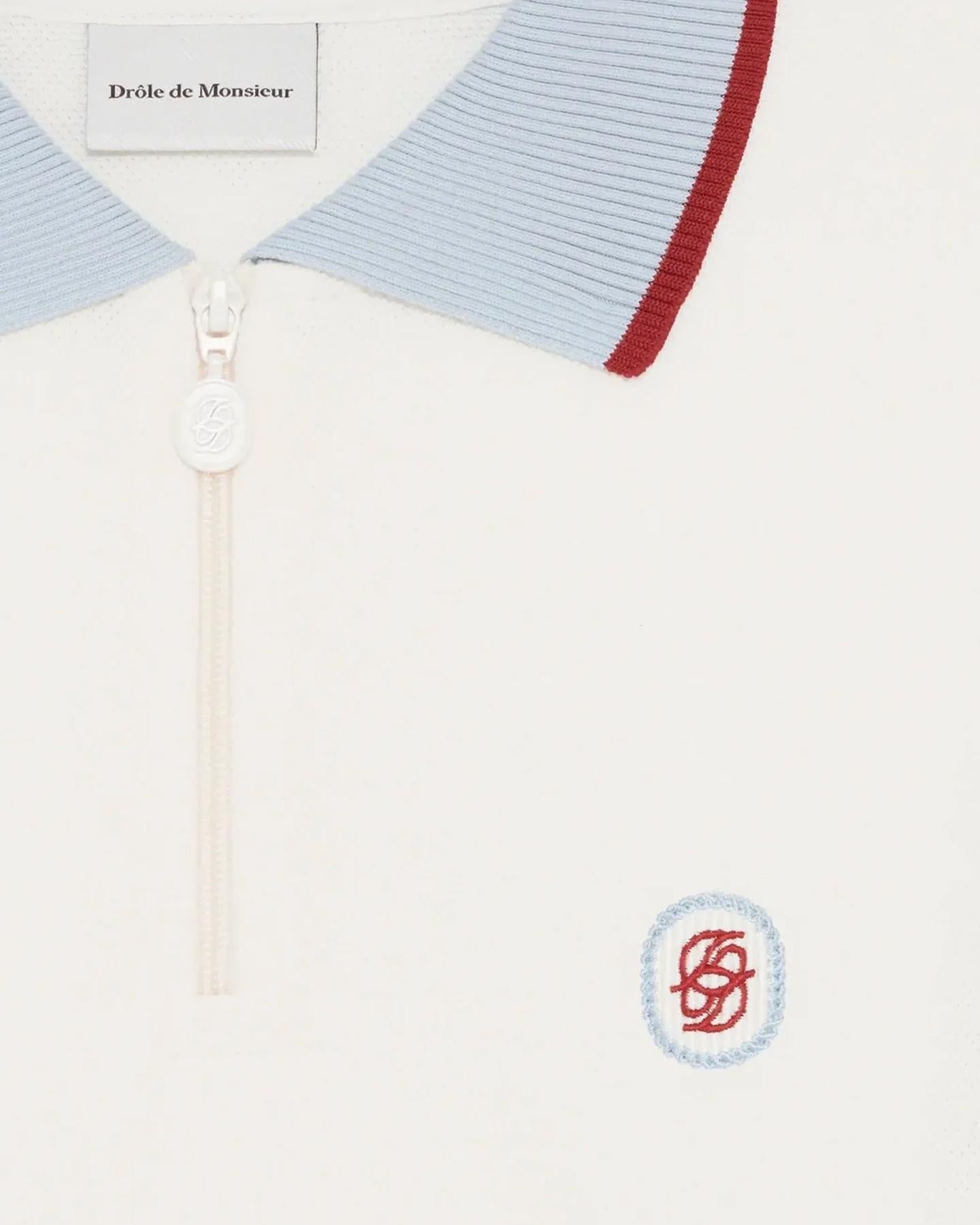 Heren Polo D Miroir Color Block