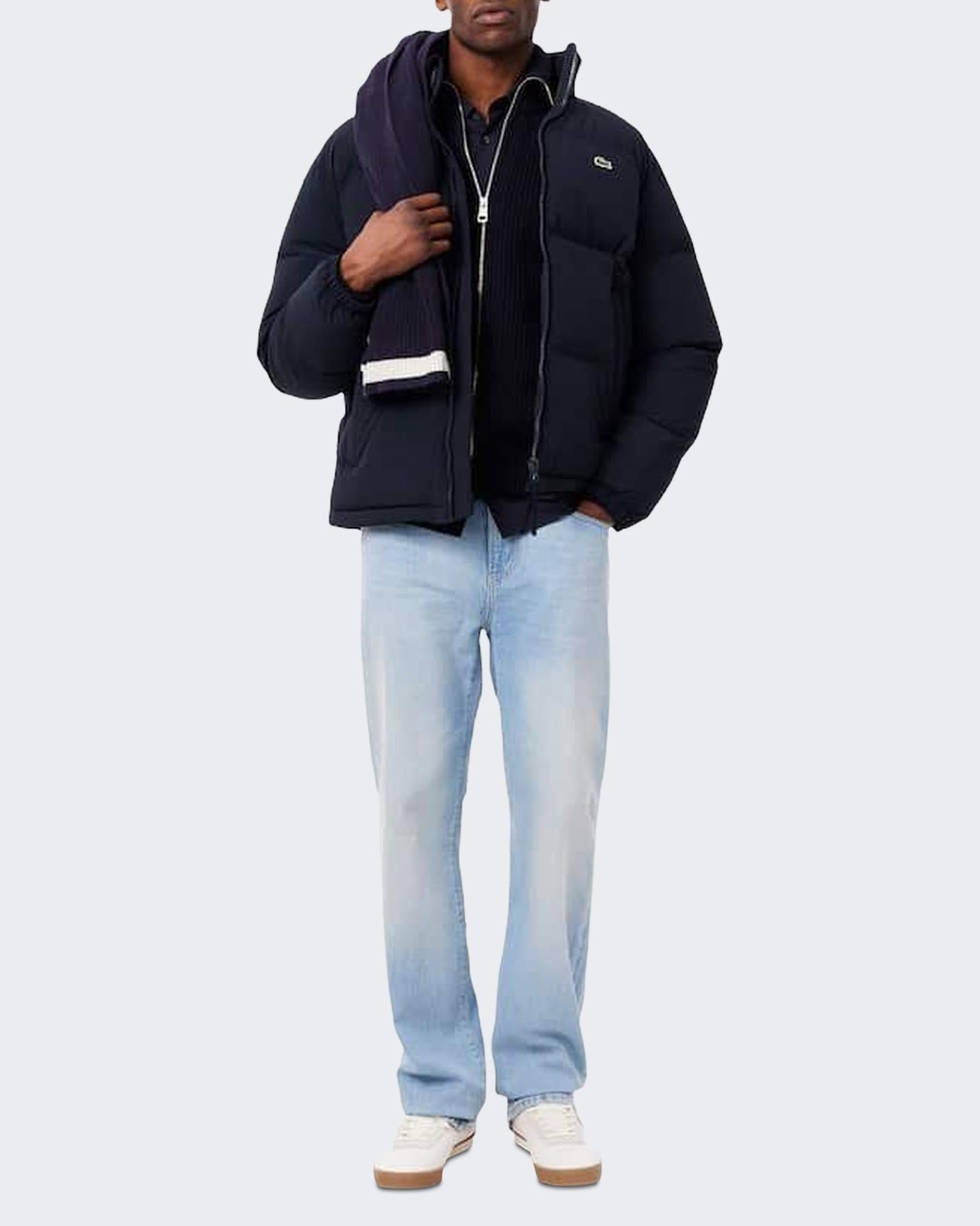 Heren Puffer Jacket Blauw