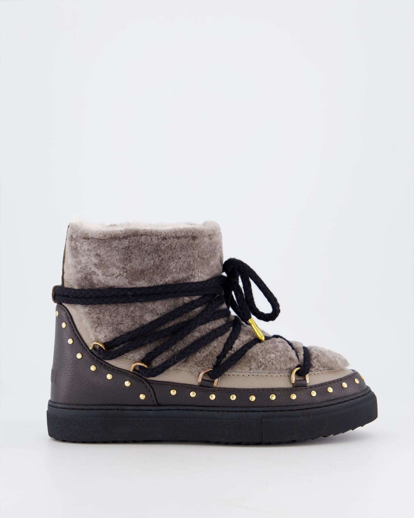 Dames Curly Rock Boot Grijs