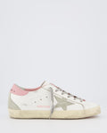 Golden Goose Women's Super-Star Sneaker White/Pink