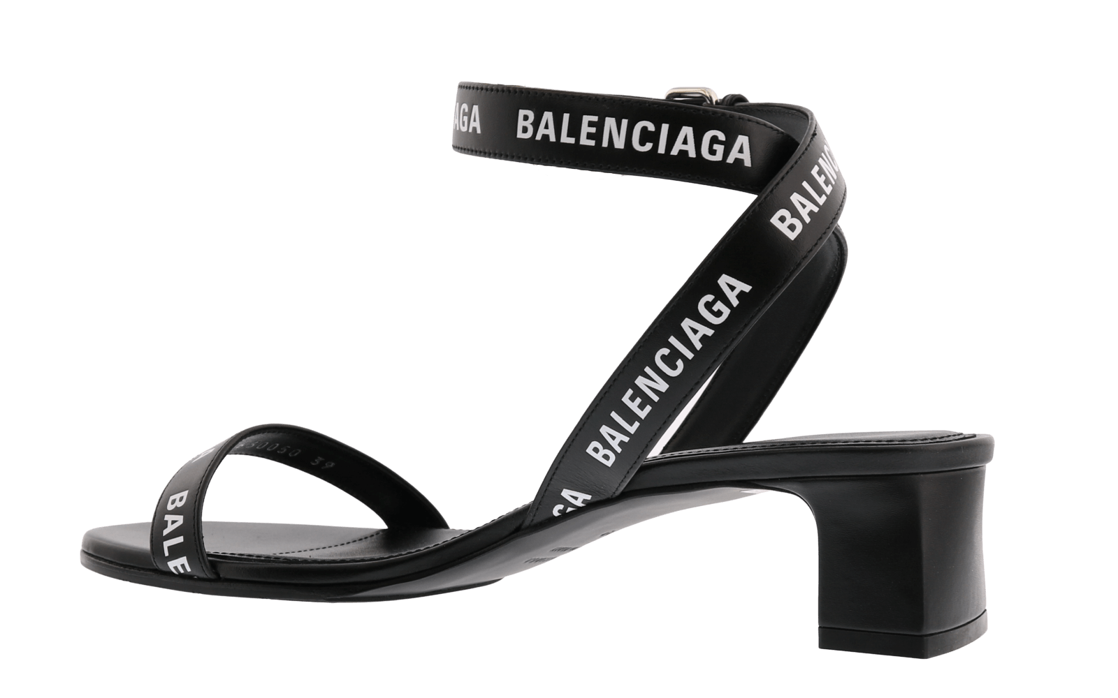 Balenciaga block 2025 heel sandal