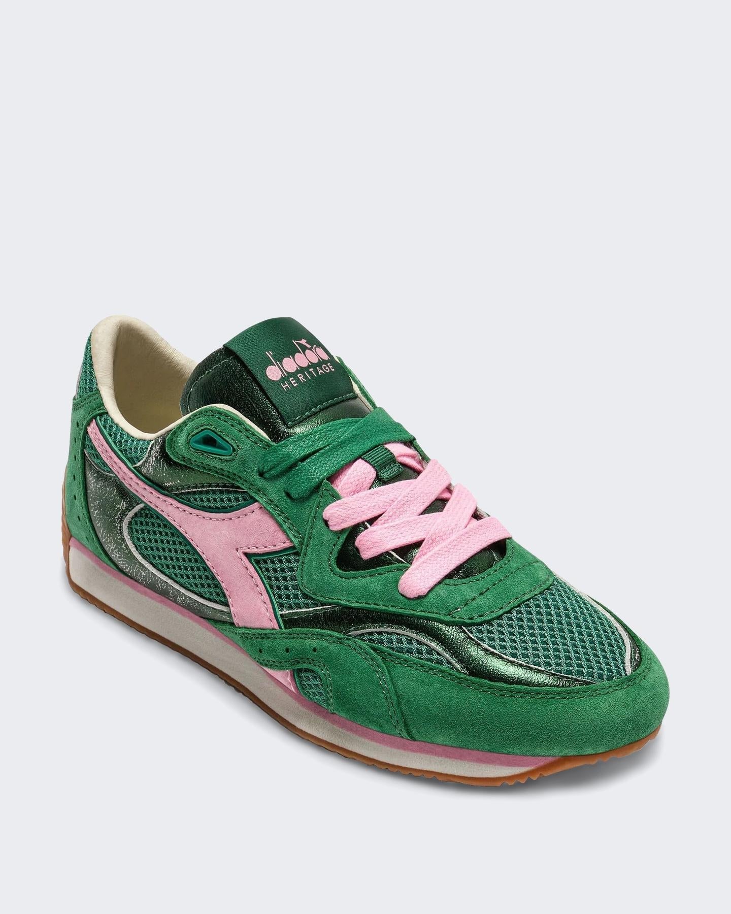 Diadora Dames Equipe Revenge Sneaker Groen