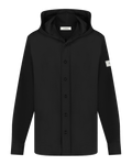 Men's Atelier Hooded Shirt Black — huidige kleur