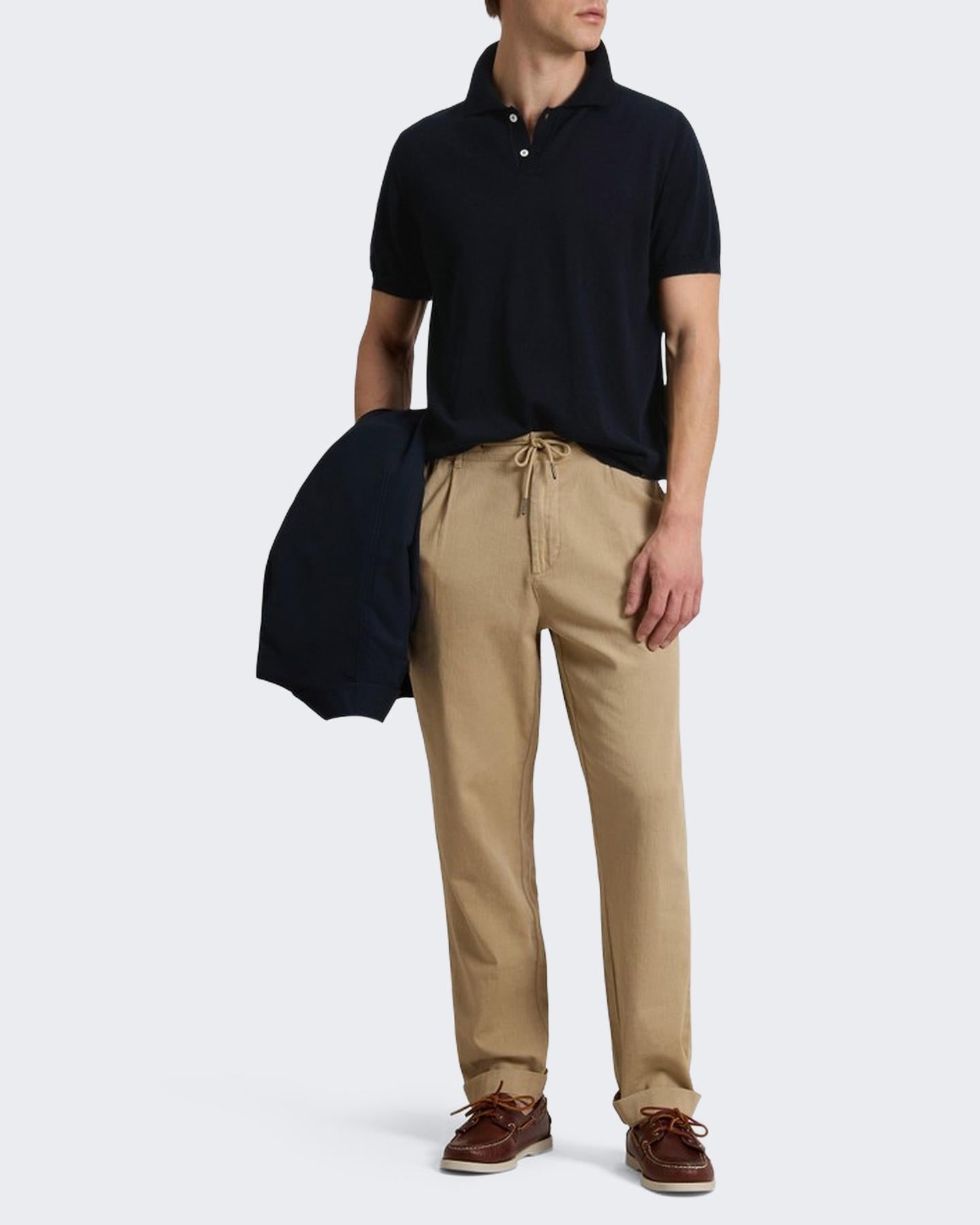 Woolrich Heren Knitted Polo