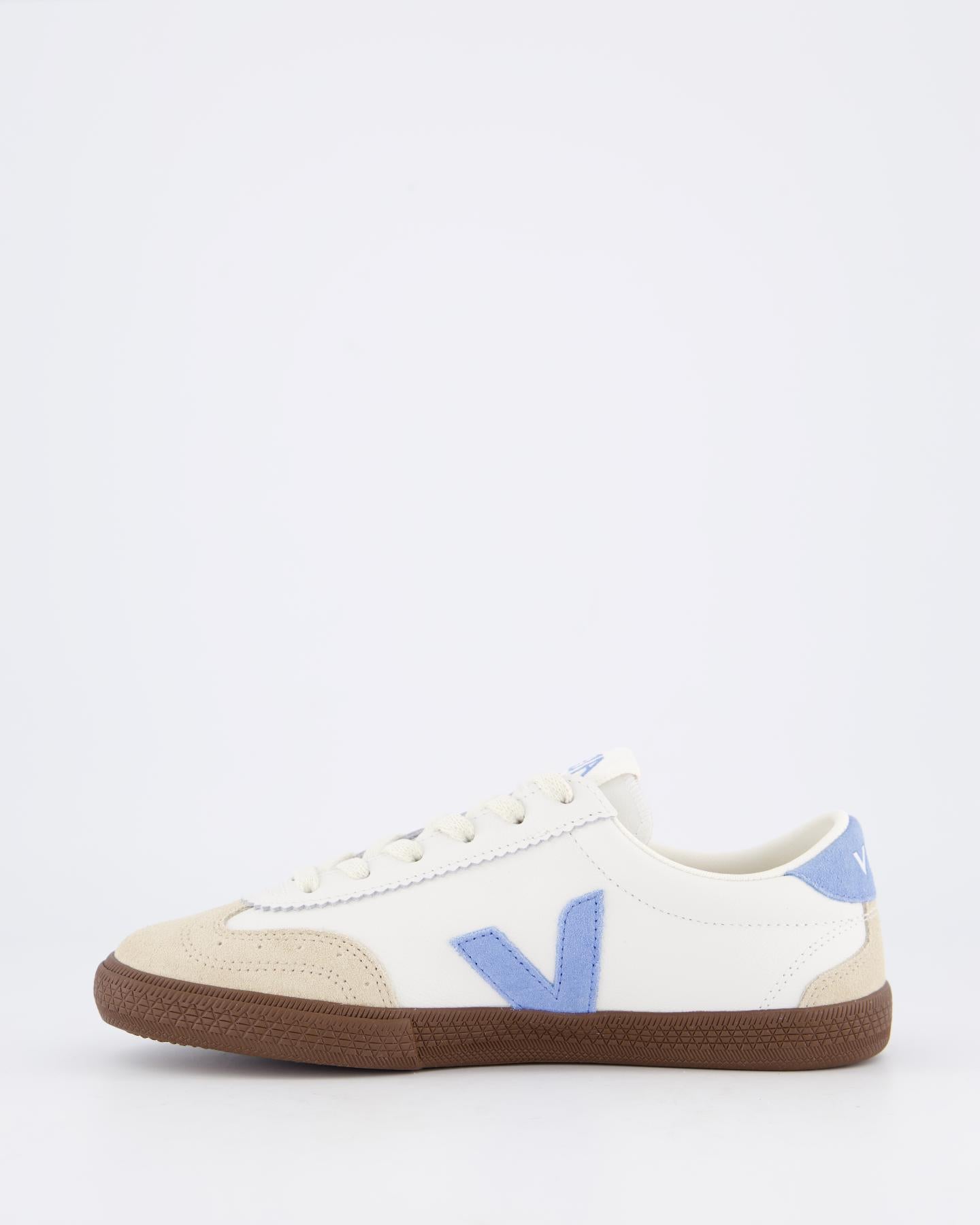Dames Volley Sneaker Wit/Blauw
