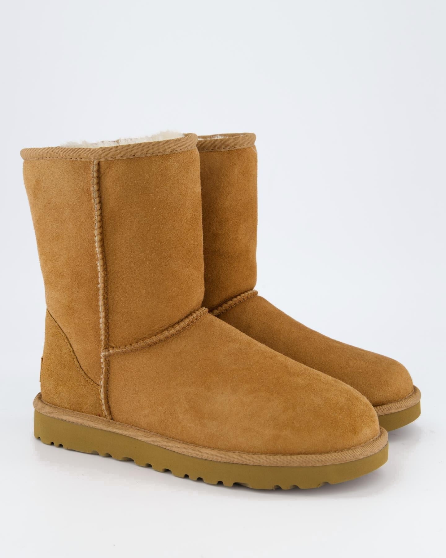 UGG Dames Classic Short II Chestnut - Eleganza.nl