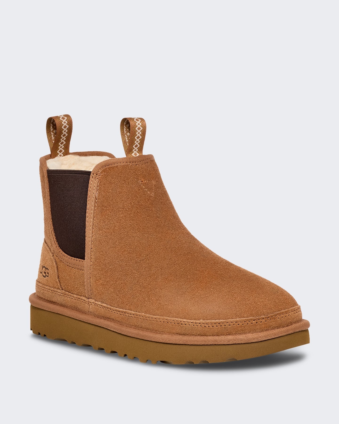 UGG Heren Chelsea enkellaarzen van suède Beige - Eleganza.nl