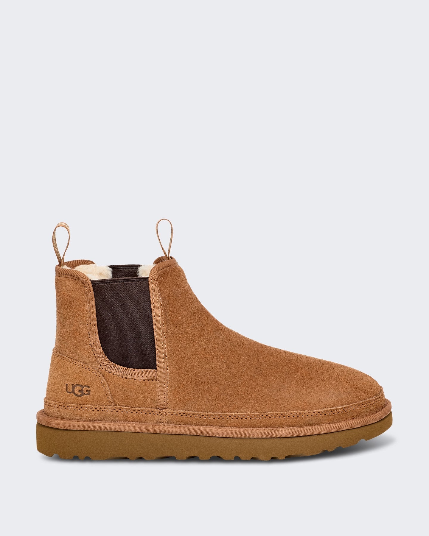 UGG Heren Chelsea enkellaarzen van suède Beige - Eleganza.nl