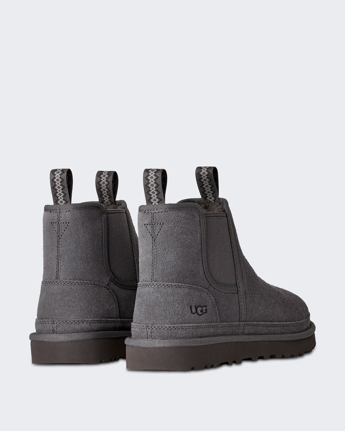 UGG Heren Chelsea enkellaarzen van suède Grijs - Eleganza.nl