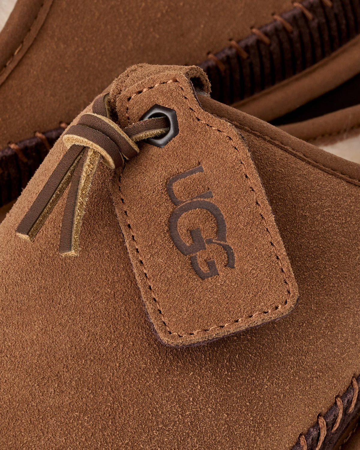 UGG Heren Classic Heritage instapper slipper Beige - Eleganza.nl