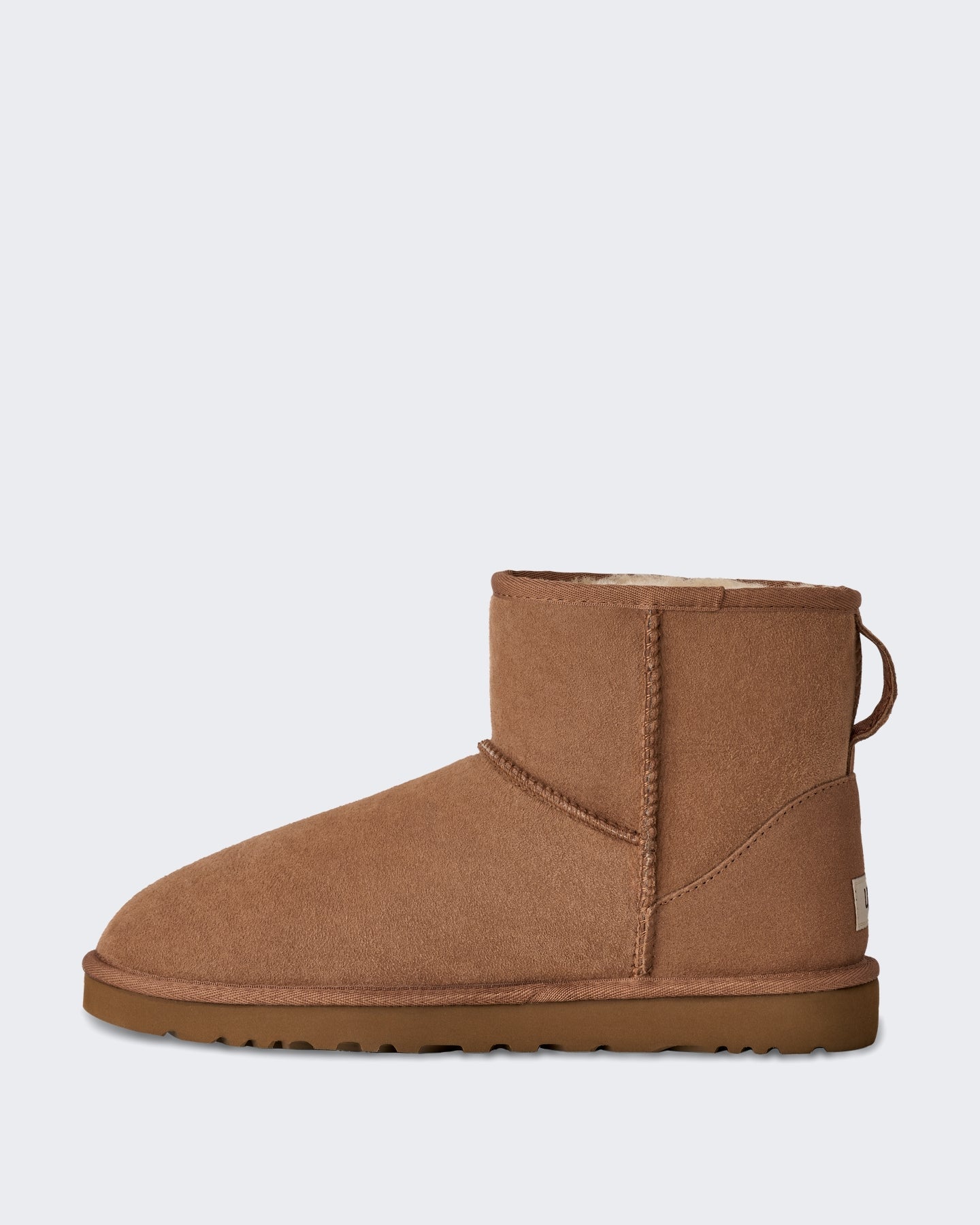 UGG Heren Classic Mini korte laarzen in chestnuttint Beige - Eleganza.nl