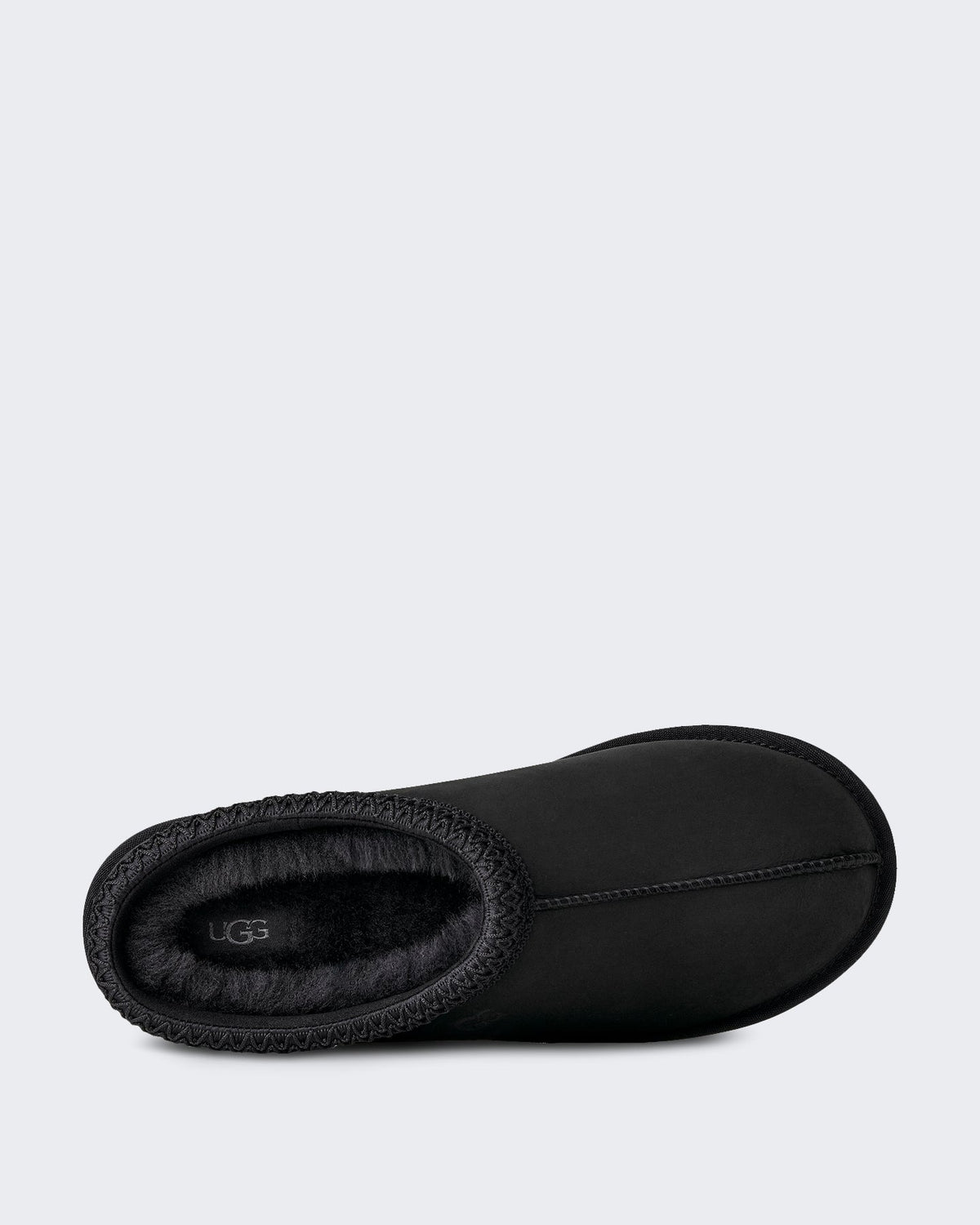 UGG Heren Slipper van nubuck leer Zwart - Eleganza.nl