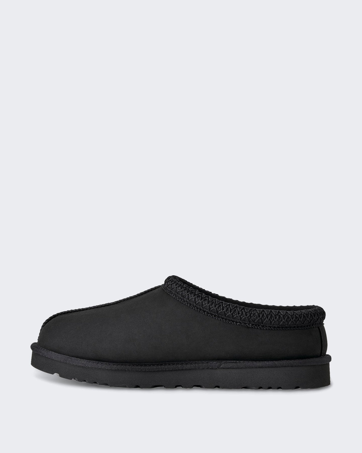 UGG Heren Slipper van nubuck leer Zwart - Eleganza.nl