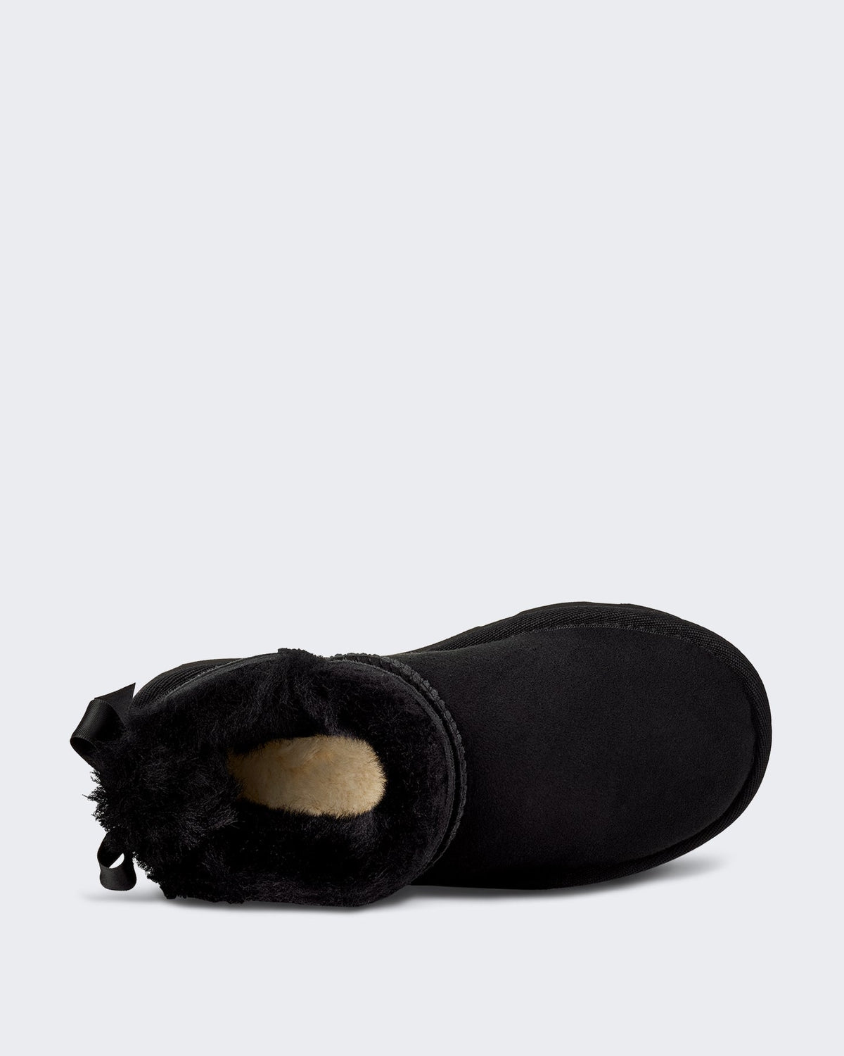 UGG Kids Ultra mini laarzen met strikdetail Zwart - Eleganza.nl
