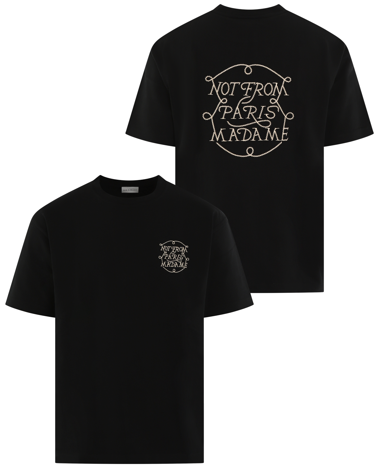 Heren Le Tshirt Slogan Tresses