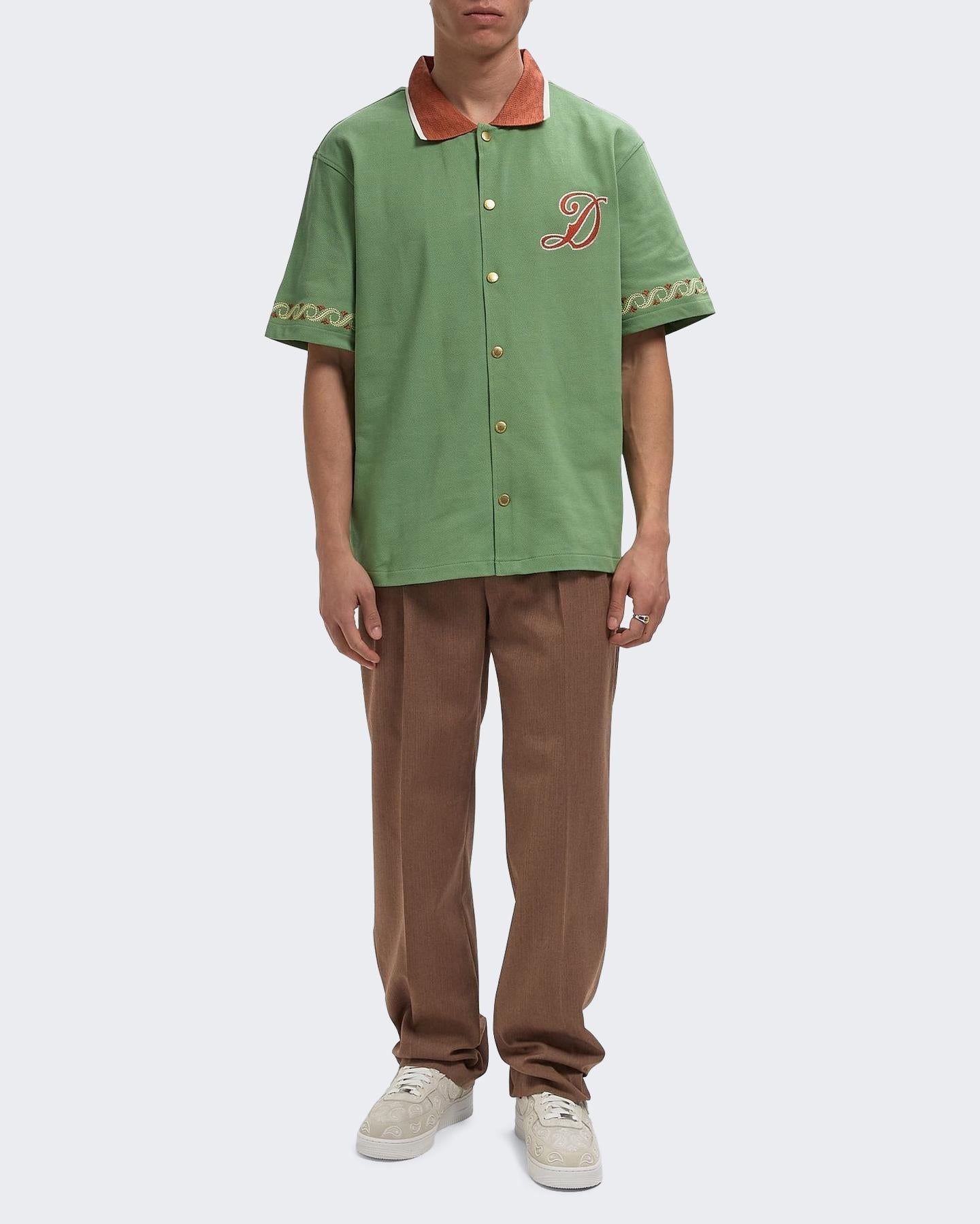 Drole De Monsieur Heren Chemise Drôle Sport Brodée