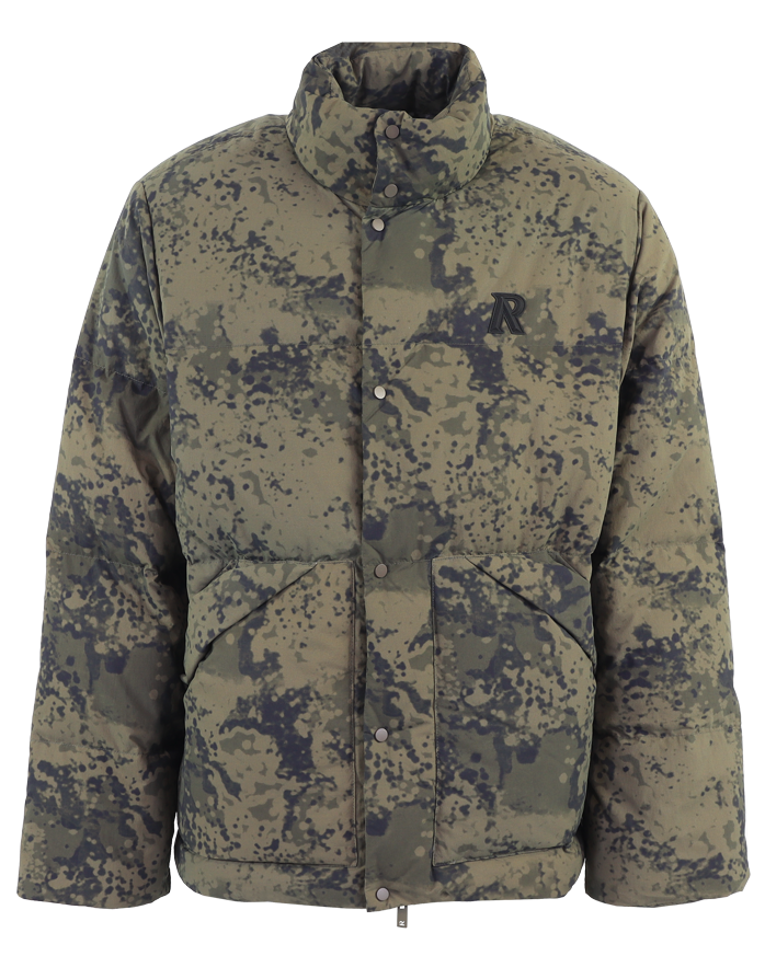 Men Puffer Jacket Green