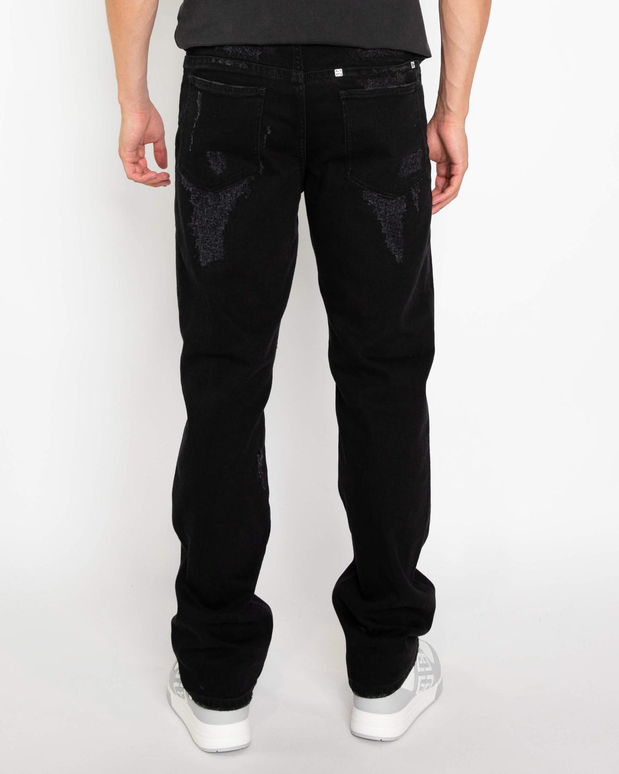 Men Trousers Black
