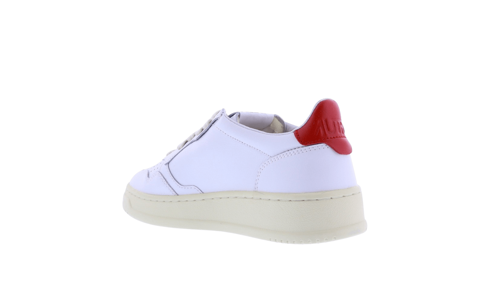 Women Autry 01 Low White/Red