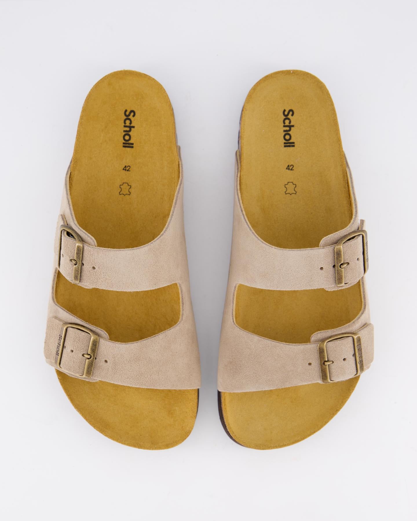 Heren Julien Slipper Beige/Grijs