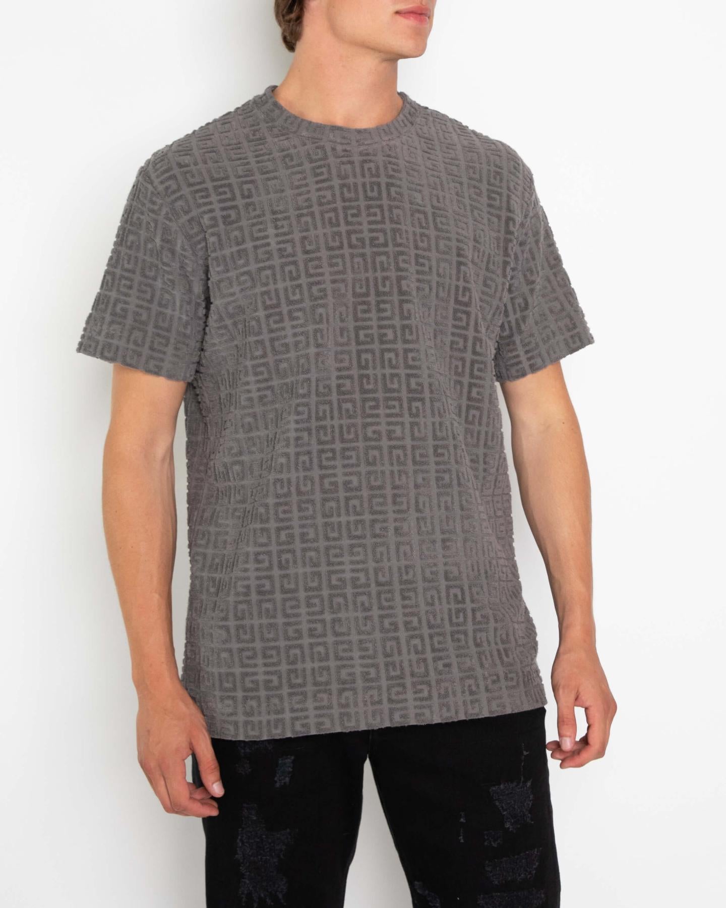 Men 4G Towelling Cotton Gray