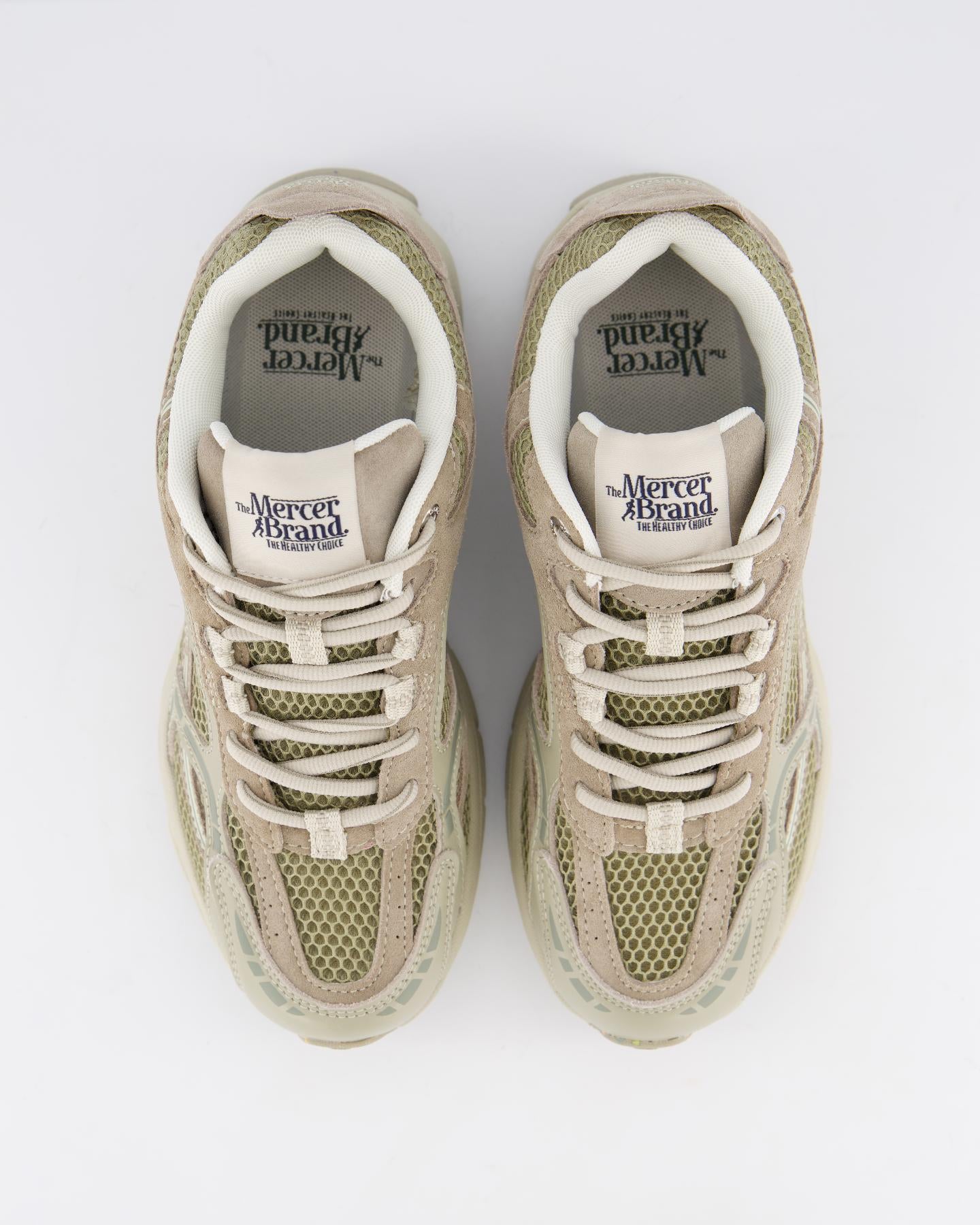 Dames The Re-Run Suede Beige