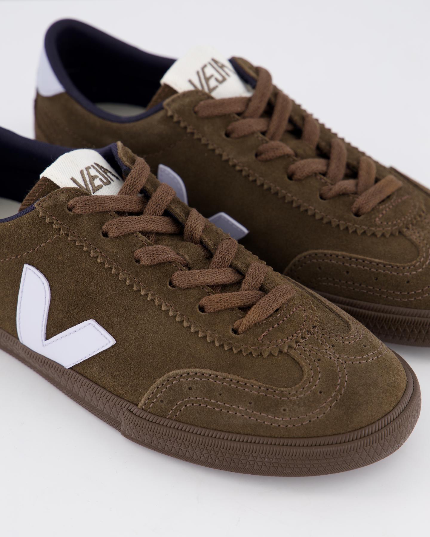 Veja Dames Volley Suede Sneaker - Eleganza.nl