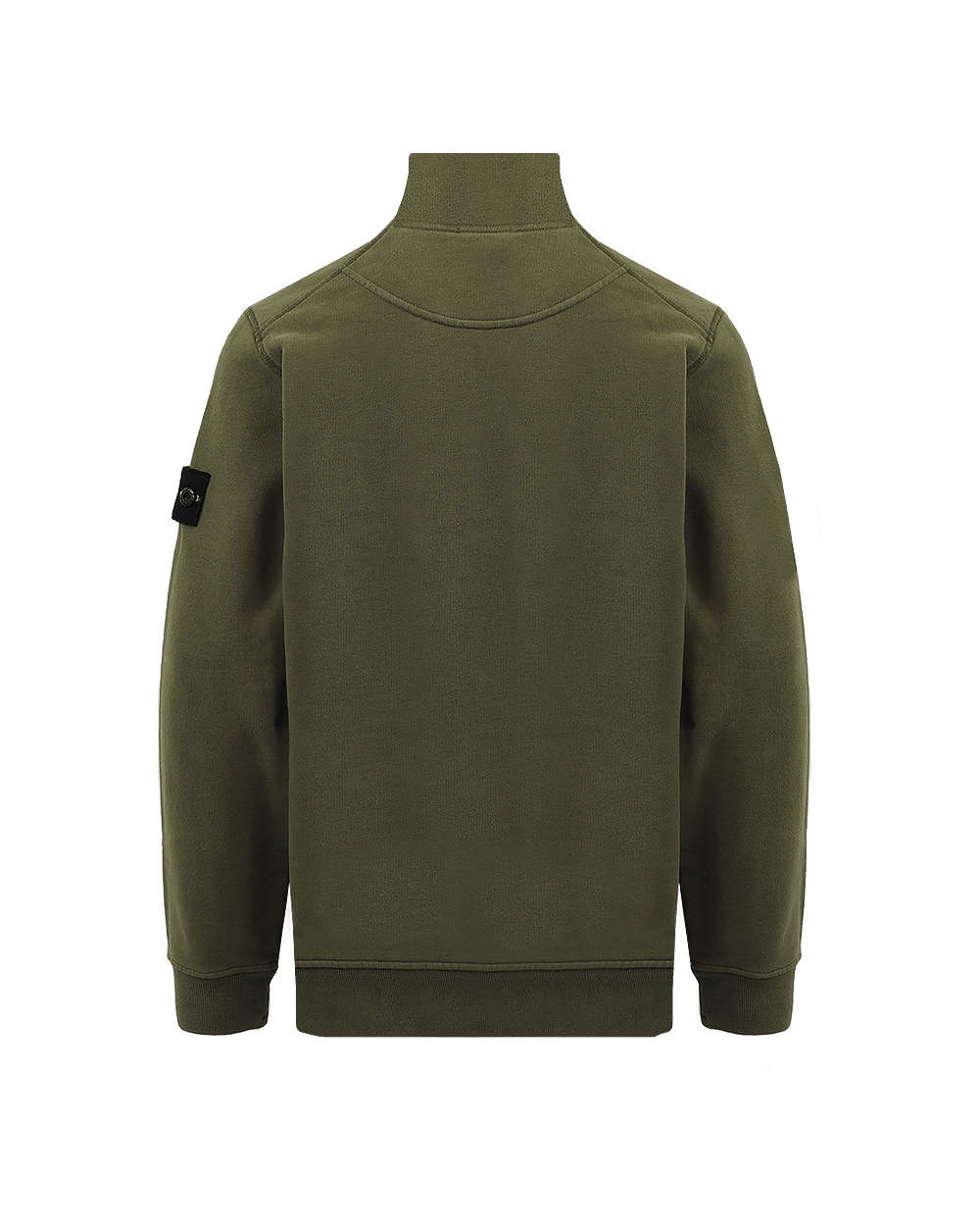 Olive green stone island sweatshirt hot sale