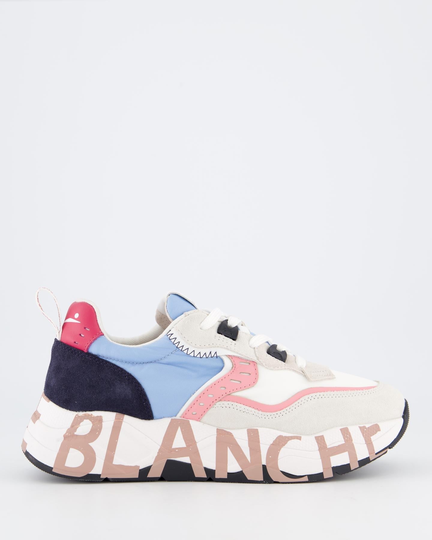 Voile Blanche Dames Club 105 Sneaker Wit/Multi - Eleganza.nl