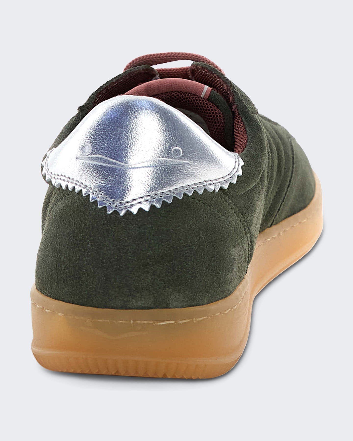 Voile Blanche Dames Court sneaker in kaki kleur - Eleganza.nl