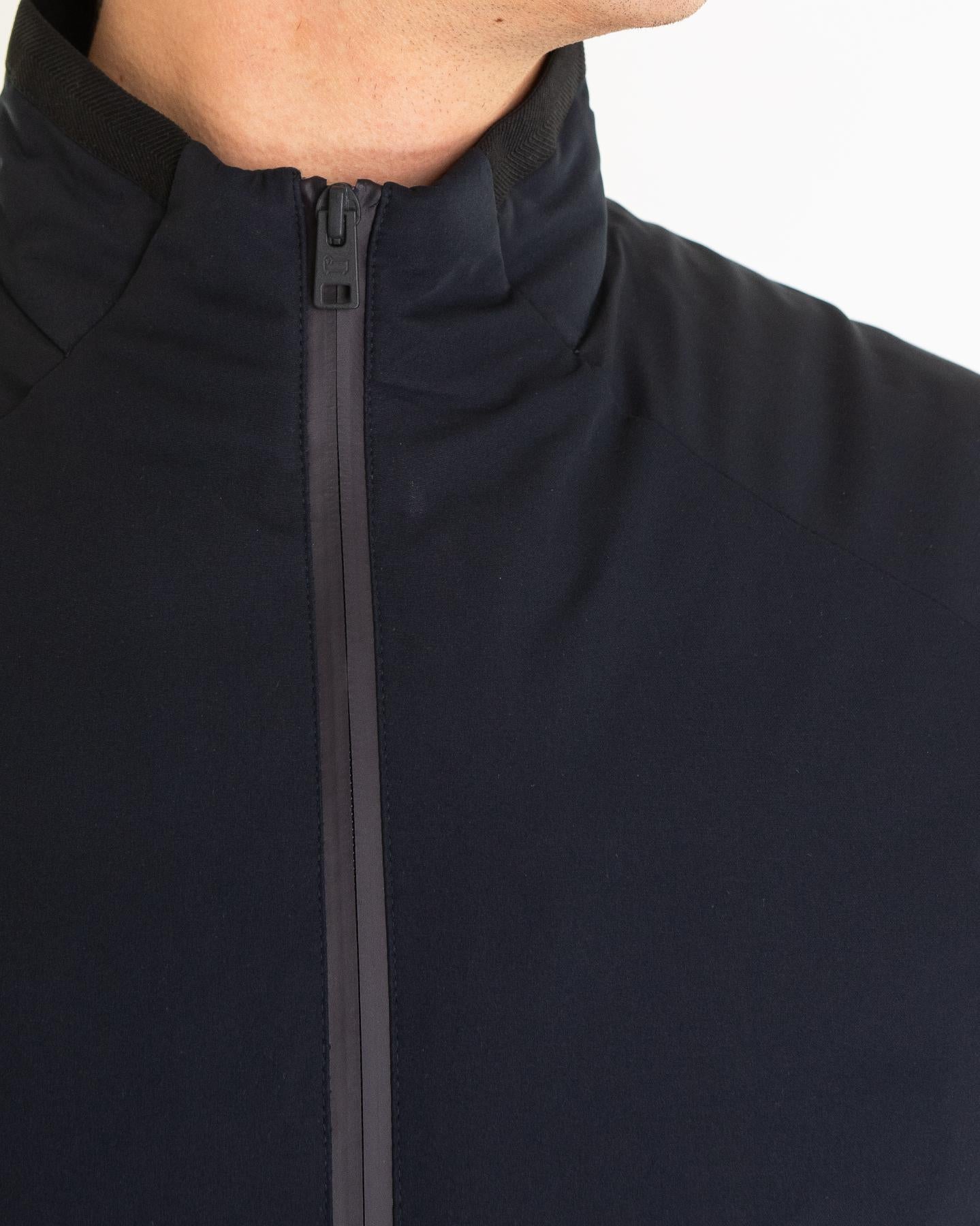 Heren TwoLayers Sailing Bomber Blauw