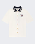 Men's Chemise Piquée Rose White