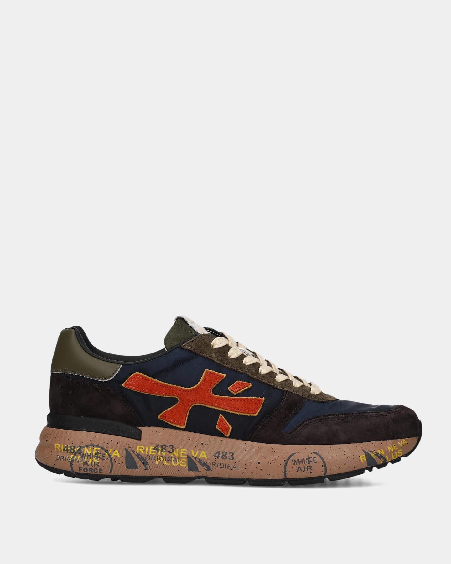 Heren Mick Sneaker Blauw