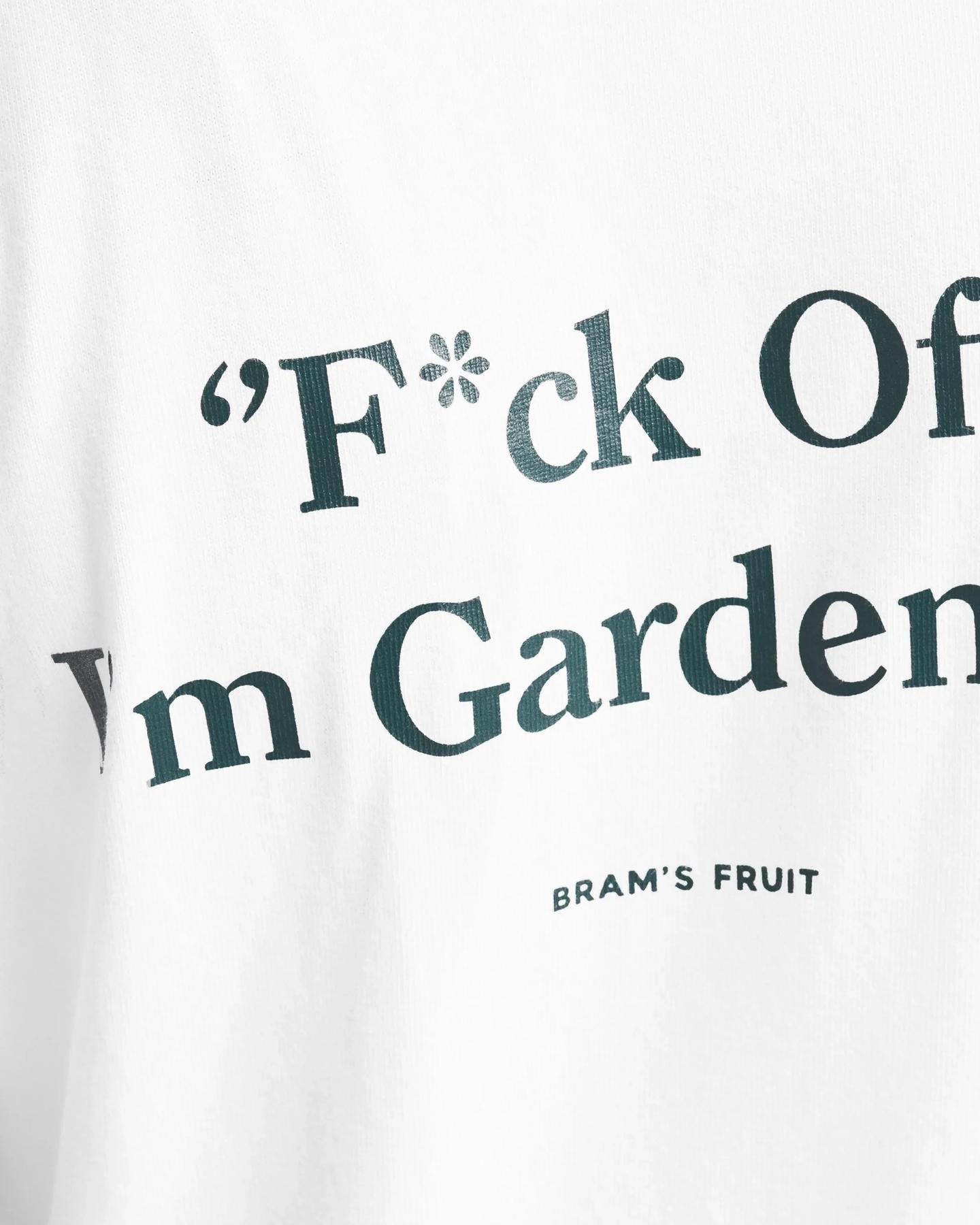 Heren Fuck Off T-shirt Wit