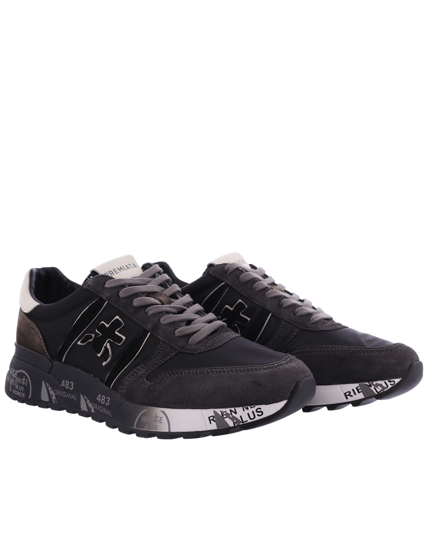 Men Lander Sneaker Gray/Black