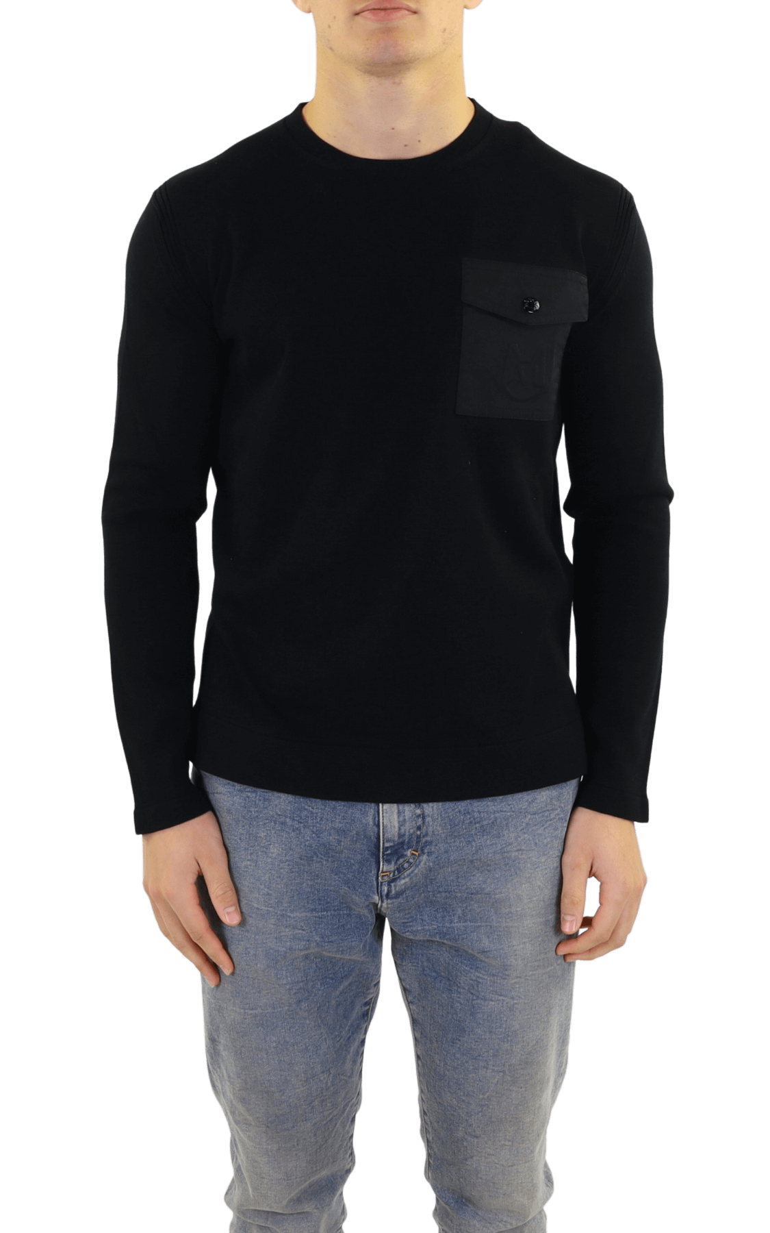 Moncler Men Girocollo Tricot Eleganza